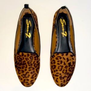 Seven For All Mankind Leopard Lofers